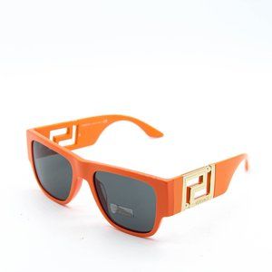 NEW VERSACE VE4403 534887 ORANGE SUNGLASSES AUTHENTIC W/CASE 57-20-140